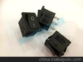 【船形開(kāi)關(guān) 翹板開(kāi)關(guān)船型開(kāi)關(guān) 電源開(kāi)關(guān)KCD1-102全黑 多國(guó)認(rèn)證 環(huán)保】?jī)r(jià)格,廠家,圖片,電工開(kāi)關(guān),深圳勃欣科技-